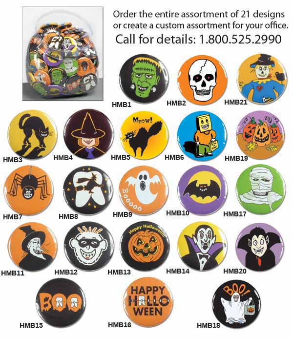 Halloween Mini Buttons